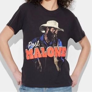 Post Malone Short Sleeve Graphic T-Shirt Size M Women